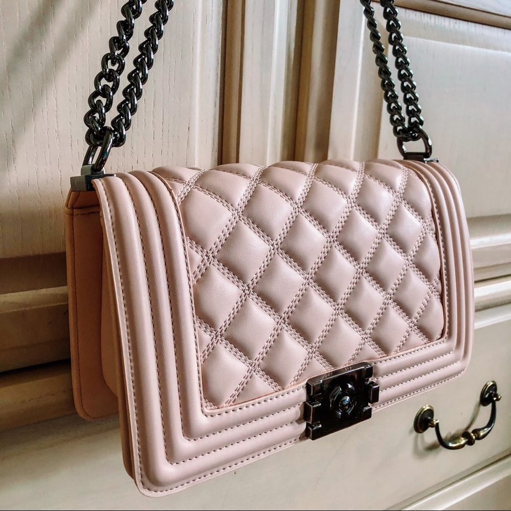 Pink Crossbody Bag